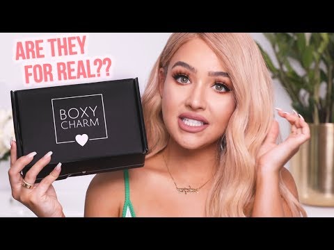 HONEST BOXYCHARM UNBOXING: IS IT WORTH IT?! ALL THE TEA