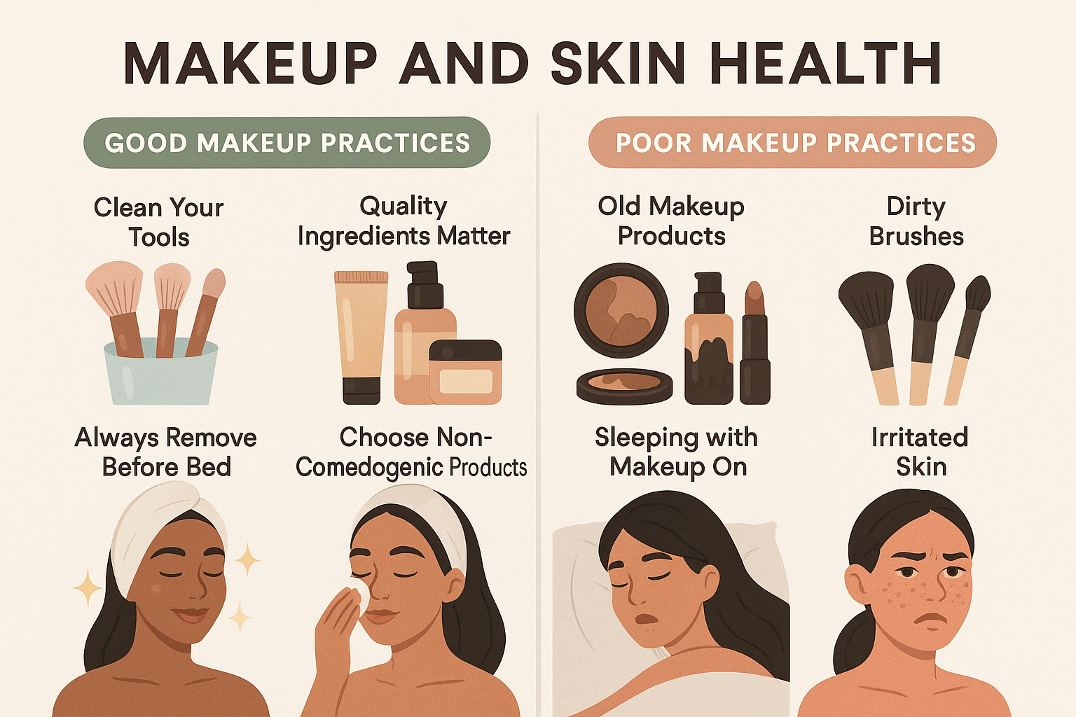 Is Makeup Bad for Your Skin?