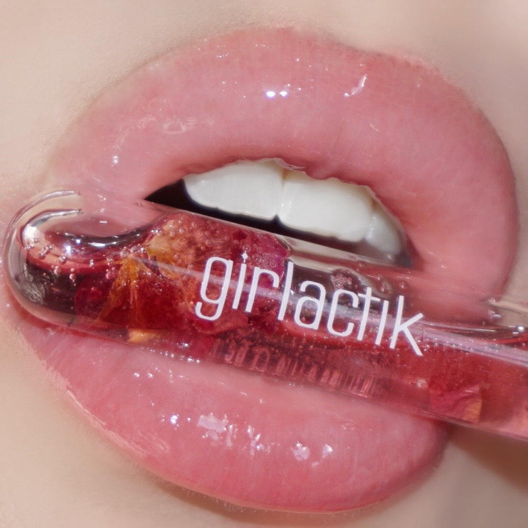 Rose Oil Clear Petal Gloss Girlactik