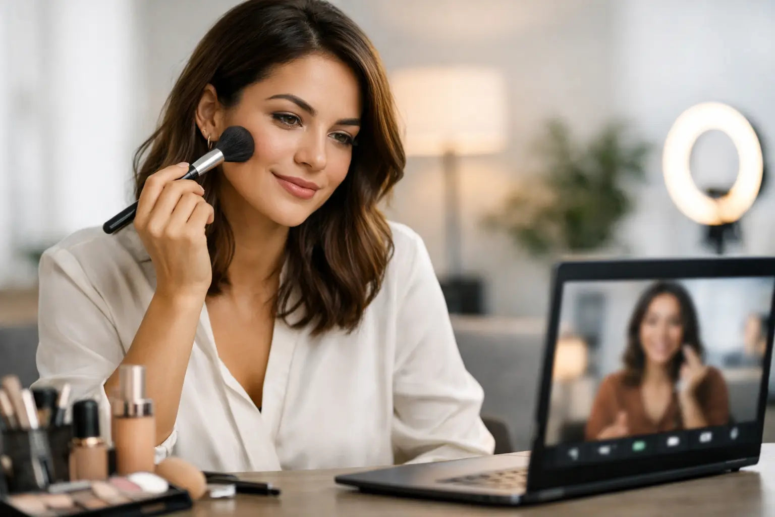 Makeup for Video Calls That Won’t Look Flat