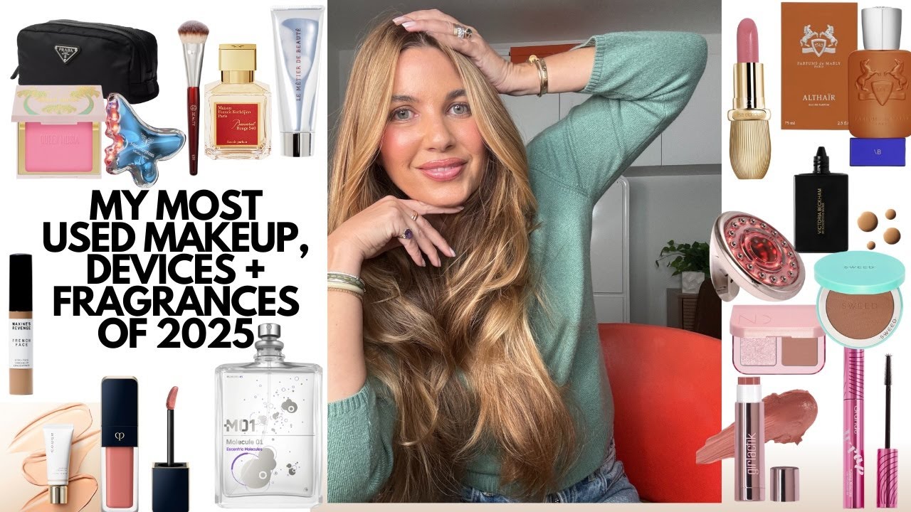 My Most Used Makeup, Devices + Fragrances of 2025!