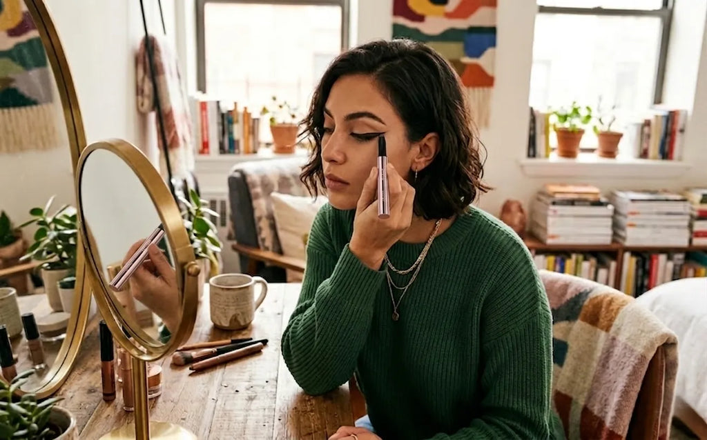 How to Use an Eyeshadow Stick as Liner for Bold Looks