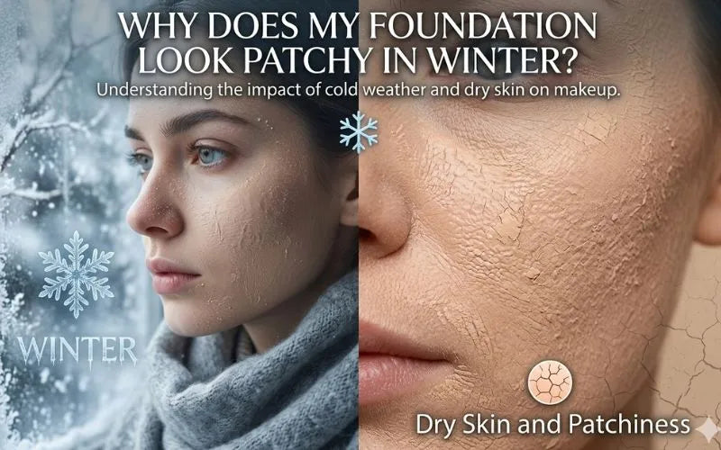 Foundation Look Patchy in Winter