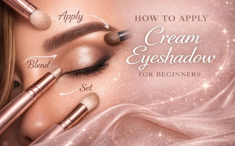 How to Apply Cream Eyeshadow for Beginners Guide