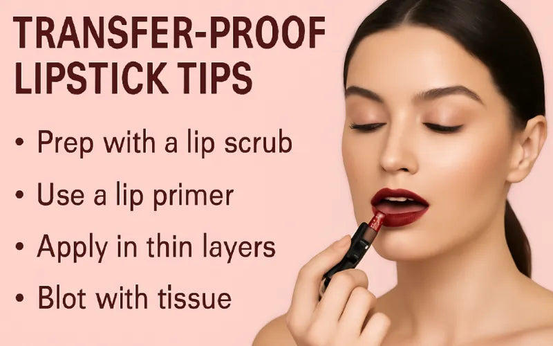 Transfer-Proof Lipstick Tips