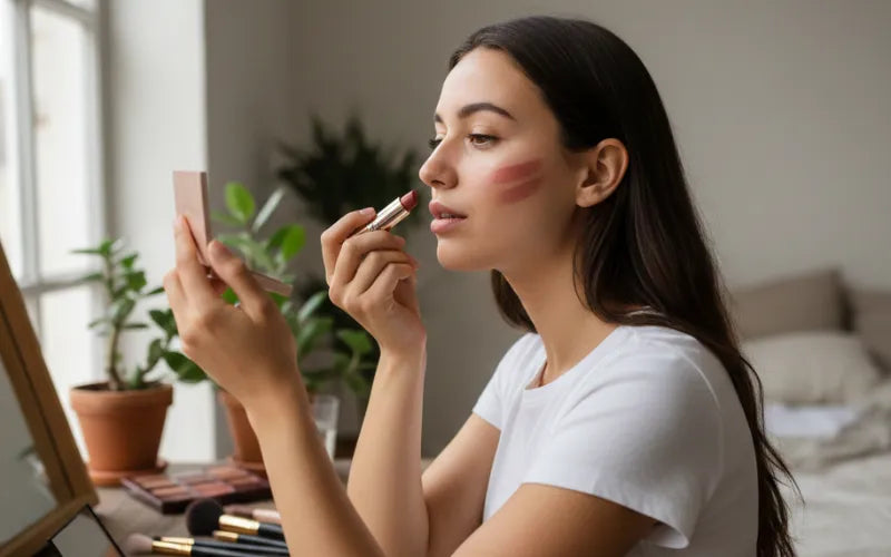 Can Lipstick Be Used as Blush?