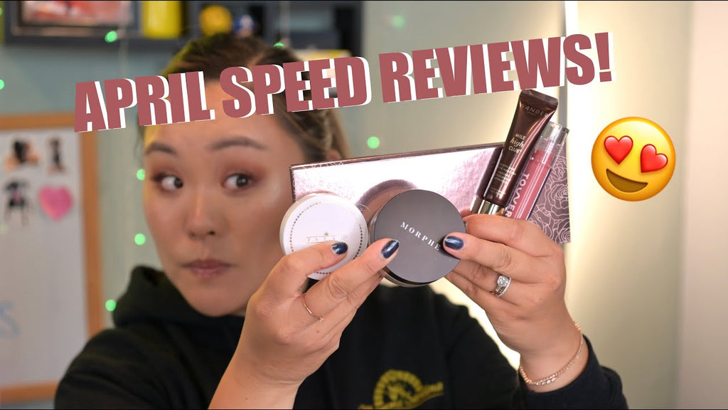 APRIL SPEED REVIEWS ft. MORPHE, GIRLACTIK, TOWER28 | EatSleepMascara