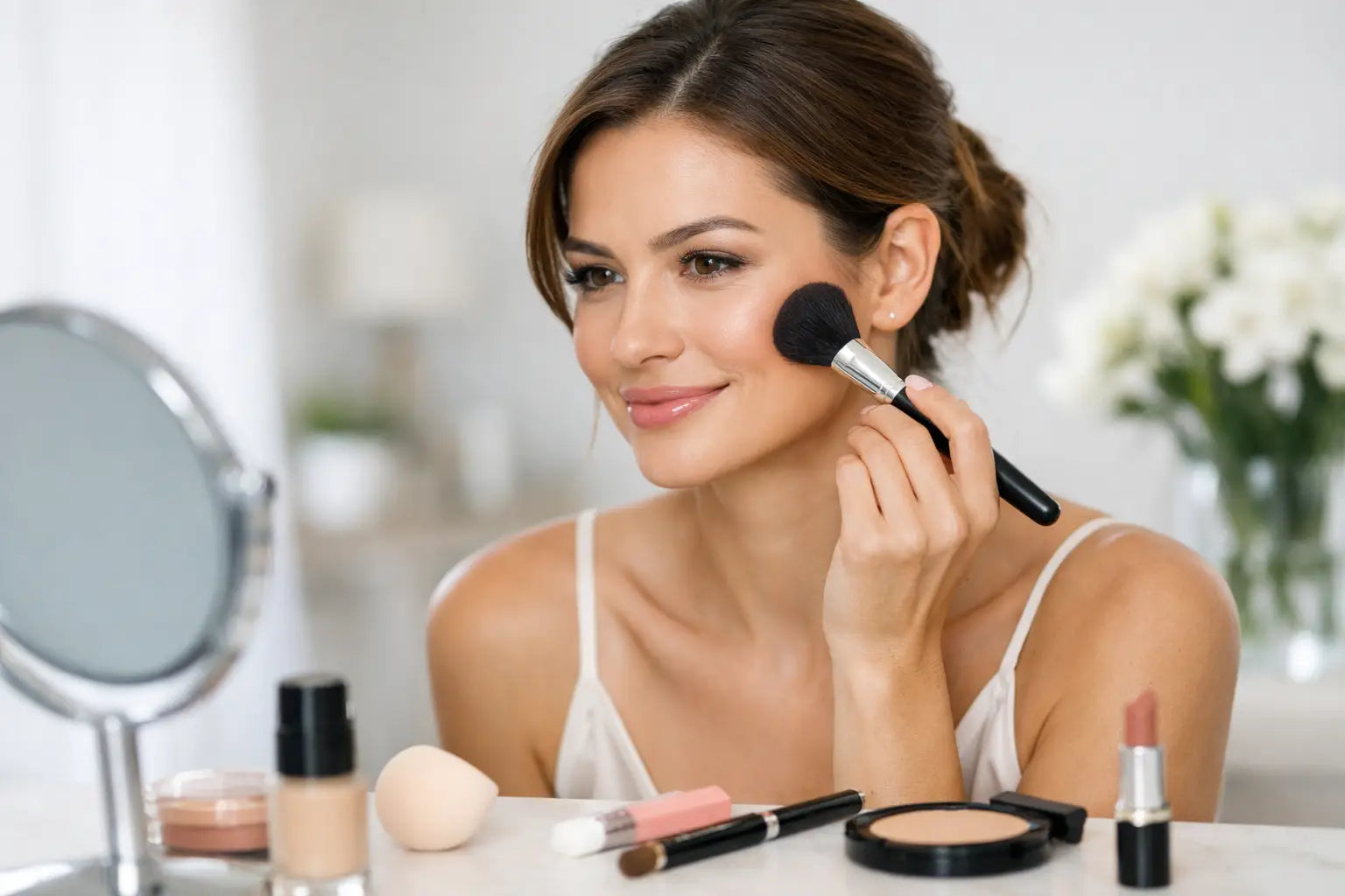 Five Minute Makeup Routine That Looks Polished