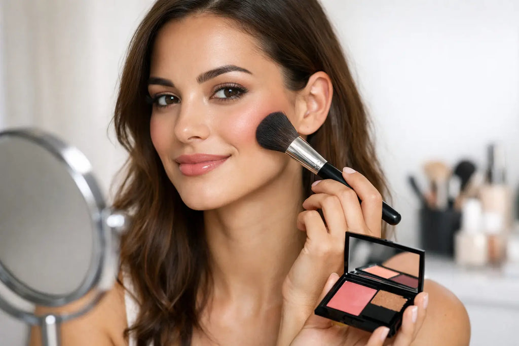 How to Apply Blush for Face Shape in 5 Minutes