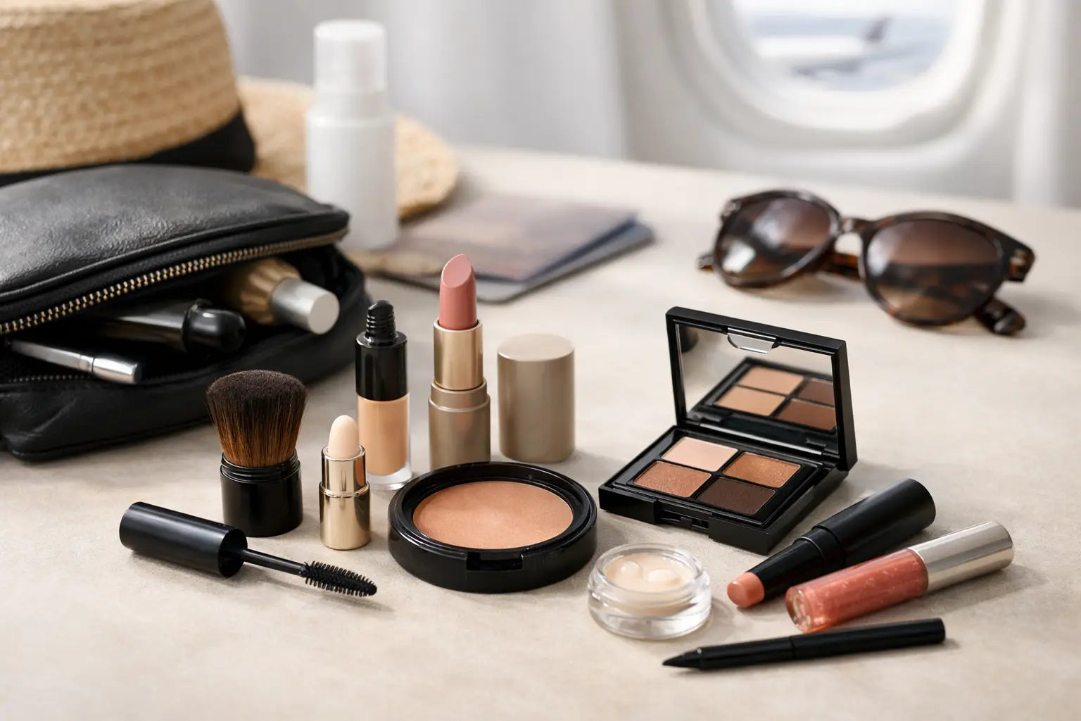 Best Makeup Essentials for Travel, Edited Down