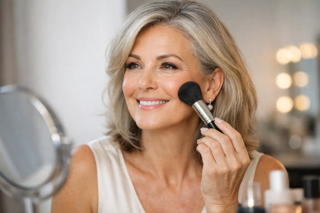 Makeup for Women Over 50 That Glows, Not Settles