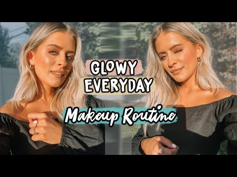 GLOWY AF GET READY WITH ME