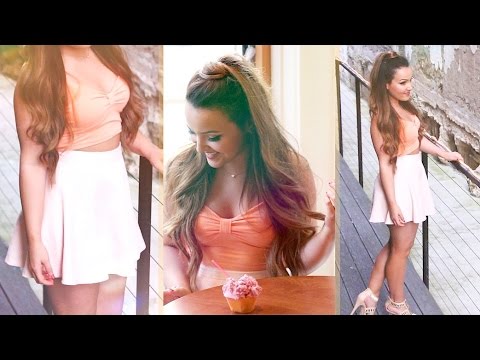 ARIANA GRANDE INSPIRED HAIR, MAKEUP, & OUTFIT | GET THE LOOK ♡